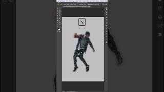 Move Body Parts Without Breaking Them - Photoshop Tutorial  #Shorts