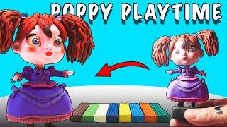 Кукла Поппи Плейтайм спасает от охотников-убийц. Лепим Poppy Playtime