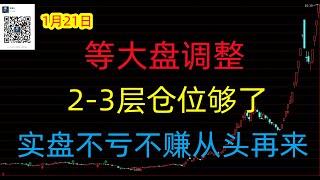 487期(20250121)A股分析/A股推荐/股票推荐/A股/实盘交易/实盘/每日荐股/大陆股市/牛市来了