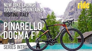 2024 Pinarello Dogma F pre-launch: series intro – first look, short ride at offical launch in Italy