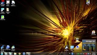 Cool Windows 7 Abstract Dark Theme