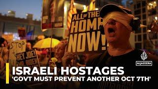 Bring hostages home and prevent another Oct 7th: Hostages families forum leader