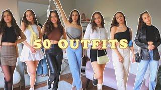 50 OUTFITS for when you have 'nothing' to wear || trendy outfits for EVERY aesthetic & season 