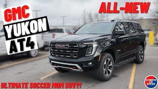 ALL-NEW 2025 GMC YUKON AT4! | *Full Walkaround Review* | Ultimate Soccer Mom SUV?!