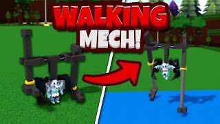 No Scale Tool WALKING MECH Backpack!! - Build A Boat For Treasure!