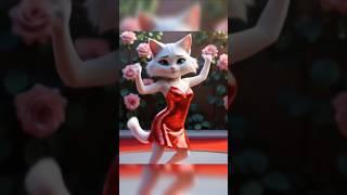 Shaky Shaky  Cute Kitty Dance #shakyshaky #cute #dance #shorts