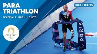 Para Triathlon Highlights | Paris 2024 Paralympic Games ️