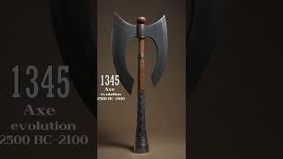 Stone Blades to Plasma Cutters! The Chopping Evolution of the Axe #timelapse
