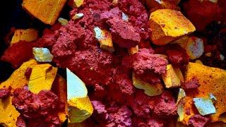 Dusty Blood Orange Reforms Chalkness Monster Crispy & Crunchy ~ ASMR ~ Oddly Satisfying