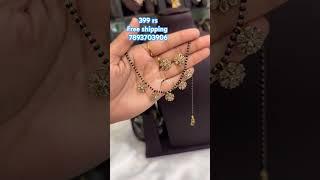 #black beads#short#onegramgold#imitationjewellery#atverylowprice#handmade#explore#trending