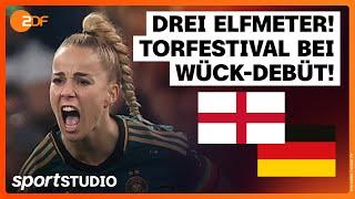 England – Deutschland Highlights | Frauen Freundschaftsspiel | sportstudio