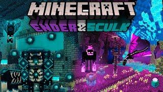 Minecraft 1.22 -  END & SCULK UPDATE TRAILER (Deep Dark Dimension Concept)