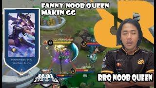 Skill Fanny Noob Queen semakin hebat,  ready to MPL Season 8 ?? RRQ Noob Queen ??