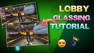 Glassing Lobby Tutorial. In Alight motion. easy . Free fire New Video,#freefire  #bangladesh