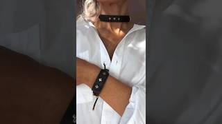 Kanella Leather - Anemone Leather Choker Necklace & Bracelet