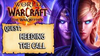 WoW Quest - Heeding The Call (The War Within)