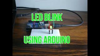 Arduino LED Blink Tutorial with BreadBoard || Aay Zee Hacks ||(without resistor)