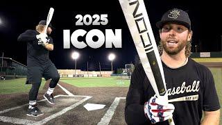 Hitting with the 2025 RAWLINGS ICON | USSSA Baseball Bat Review