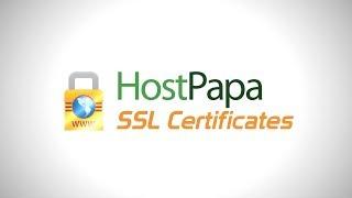 HostPapa SSL Certificates: The security your website visitors expect