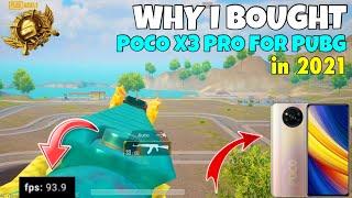 WHY I BOUGHT POCO X3 PRO  POCO X3 PRO 90 FPS TEST WITH FPS METER 2021 | PUBG Mobile