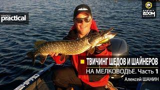 Твичинг шедов и шайнеров на мелководье. Алексей Шанин. Часть 1. Anglers Practical