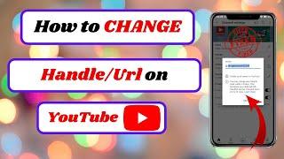 how to change youtube handle before 14 days|change youtube handle url