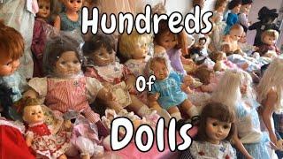 Hundreds of Vintage and Antique Dolls!  We receive the doll collections of three doll collectors.