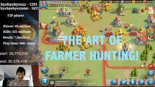 ROK - The Art of Farmer hunting! Solo farm killing in Kingsland