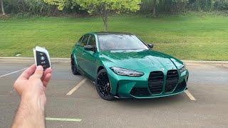 2024 BMW M3 Competition xDrive: Start Up, Exhaust, Test Drive, Walkaround, POV and Review