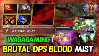 IMBA META BUILD By WagaGaming Bloodseeker Aghs Scepter + LVL5 Dagon Build Brutal DPS Blood Mist DotA