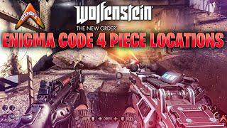 Wolfenstein The New Order - Enigma Code 4 Piece Locations