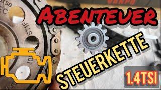 TSI Steuerkette wechseln als Hobbyschrauber !? (1.4Tsi) Motorleuchte an!! Motor CAVD  Teil 1