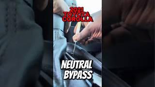 HOW TO PUT A 2021 TOYOTA COROLLA INTO NEUTRAL | STEP BY STEP GUIDE