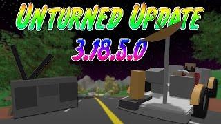 Unturned Update 3.18.5.0 New Stereo & Moon Buggy!