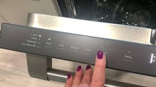 How to start and restart/reset a GE Cafe dishwasher