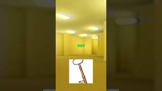 ️THE MYSTERY KEY - BACKROOMS FOUND FOOTAGE️ #backrooms #creepypasta #shorts