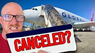 Onboard The BIZARRE First Flight of GLOBAL AIRLINES ️