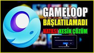 Gameloop Emülatör Başlatılamadı Hatası Çözümü 2024 | Gameloop Motor Başlatılamadı Sorunu Hata Kodu 1