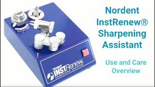 Nordent InstRenew Sharpening Machine Overview- How to Use