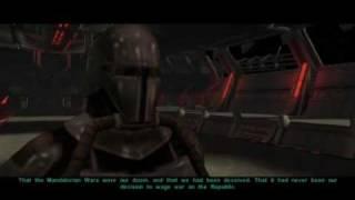 kotor 2 restored content: mandalore and visas scene