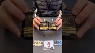 Fake vs Real Armani Emporio Stronger With You Oud Perfume