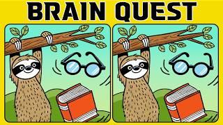 Spot the 3 Differences | Brain Workout 《A Little Difficult》