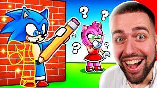 DEVIENS Ce QUE TU DESSINES en CACHE CACHE sur ROBLOX avec AMY ! ️