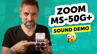 100 effects in one compact pedal | Zoom MS-50G+ | Sound Demo