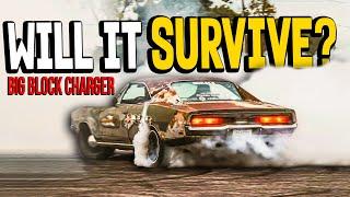 My RATTY 1969 Charger GOES WILD! Burnouts, Autocross, Drag Racing!