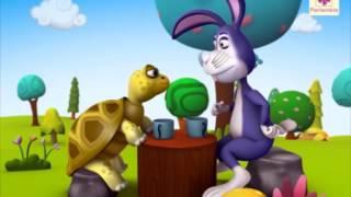 The Hare and the Tortoise | A 3D English Story for Children | Periwinkle | Story 4