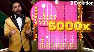 Crazy Time Big Win Today, OMG !! 5000X | Pachinko Topslot 25X | 5000 Largest Numbers Are Not The N..