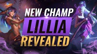 NEW CHAMPION LILLIA: ALL ABILITIES REVEALED - League of Legends