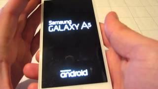 Hard Reset Samsung A5 A500h  - Полный сброс - обходим пароли - Телефон Заблокирован