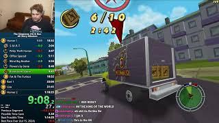 The Simpsons: Hit & Run All Story Missions Speedrun in 1:18:06